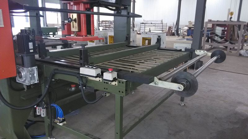 clamp material feeding