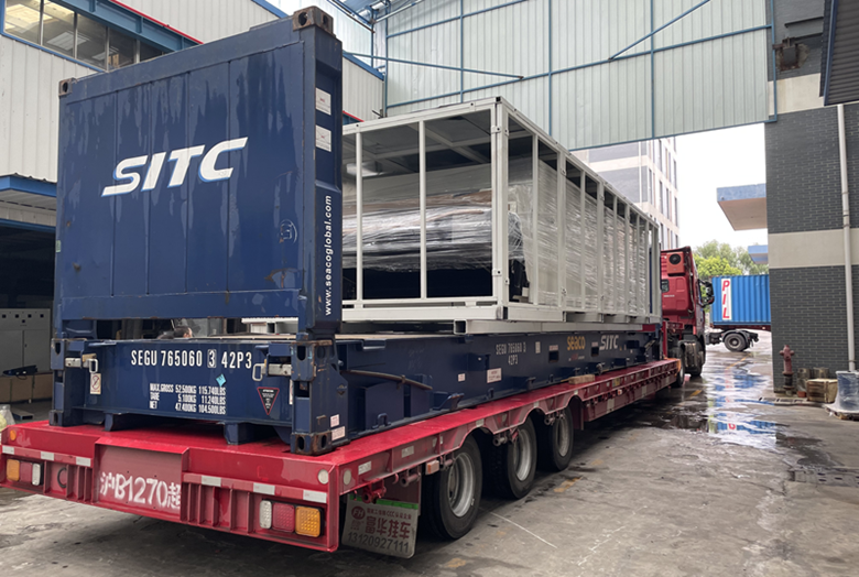 double belt press shipment1