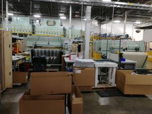 Autotoodete konveierilindi lõikamismasin