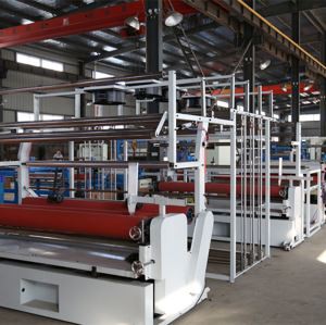 Kinga kangast kastiga lamineerimine Machine