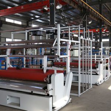 Kinga kangast kastiga lamineerimine Machine